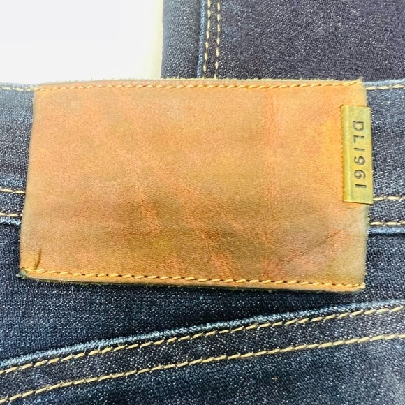 DL1961 Premium Denim Nina Super High Rise Skinny Jeans Dark Wash Size 26 - Picture 8 of 15